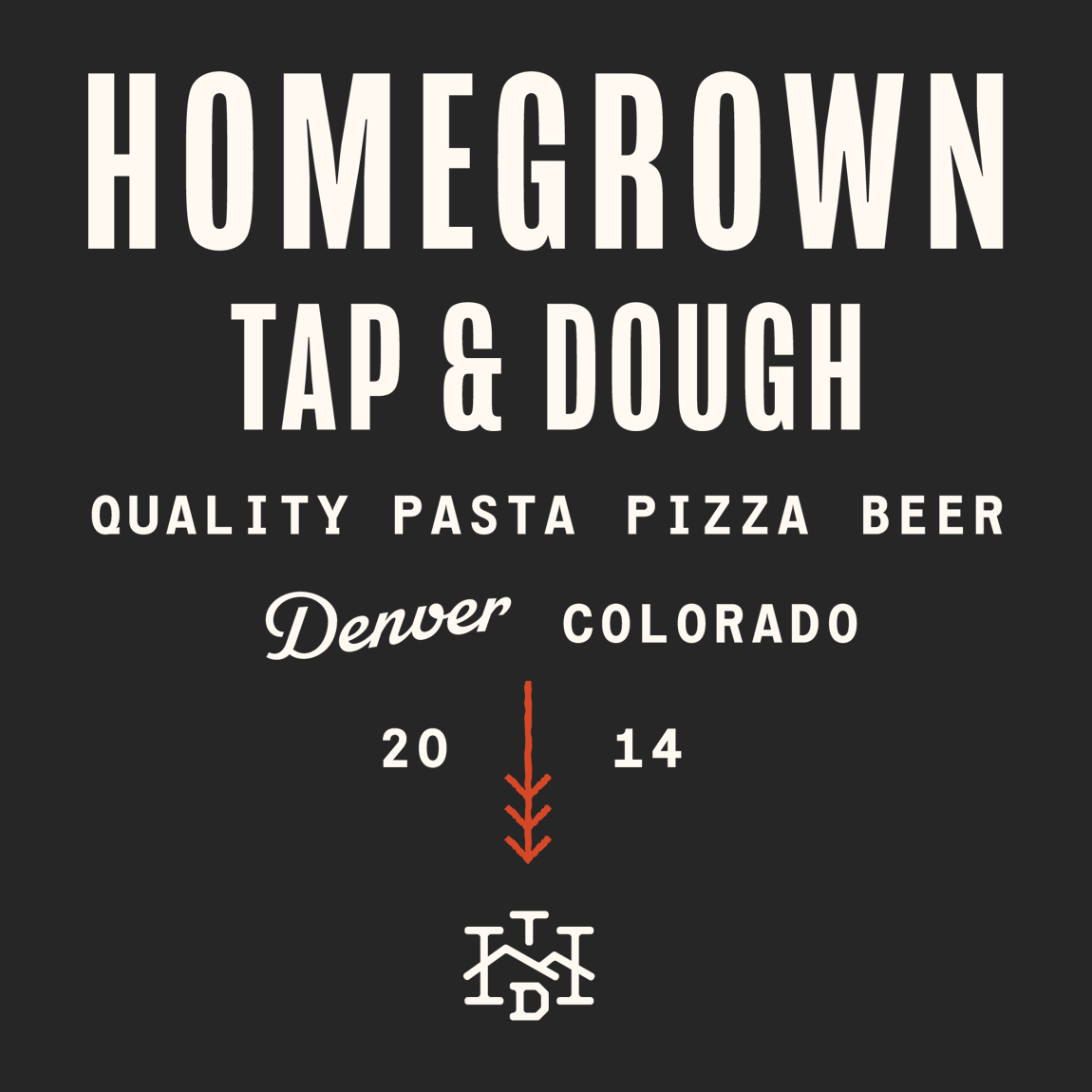 Homegrown Tap & Dough logo